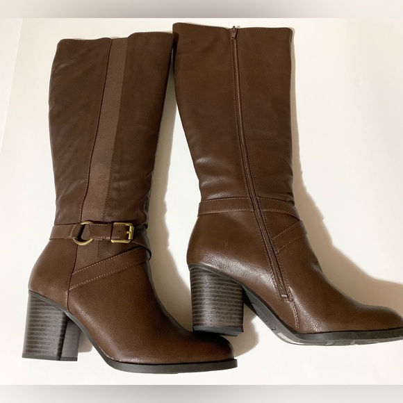 SOUL Naturalizer Timber Dark Brown Synthetic Boots - Picture 6 of 15